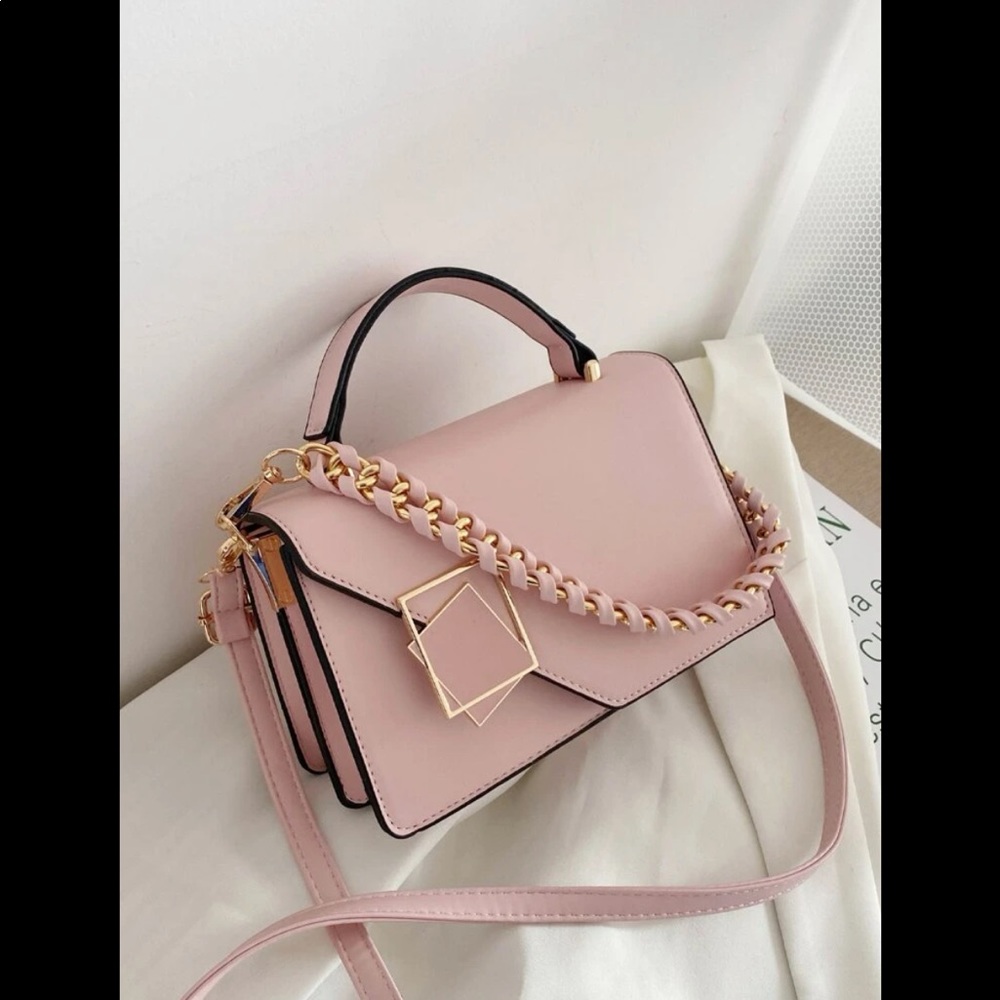 Pink Square Mini Bag